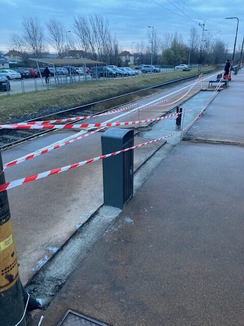 ÁLLOMÁS FELÚJÍTÁS-UTASTÁJÉKOZTATÓ KIÉPÍTÉSE: MUNKA- ÉS TŰZVÉDELMI KOORDINÁTORI FELADATOK ELLÁTÁSA