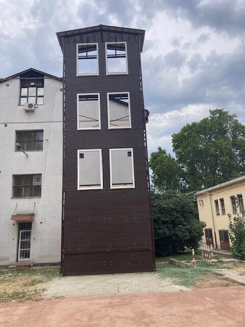 BUDAPESTI TŰZOLTÓSÁG TELEPHELY: TŰZOLTÓ GYAKORLÓ ÁLLVÁNY FELÜLVIZSGÁLATA