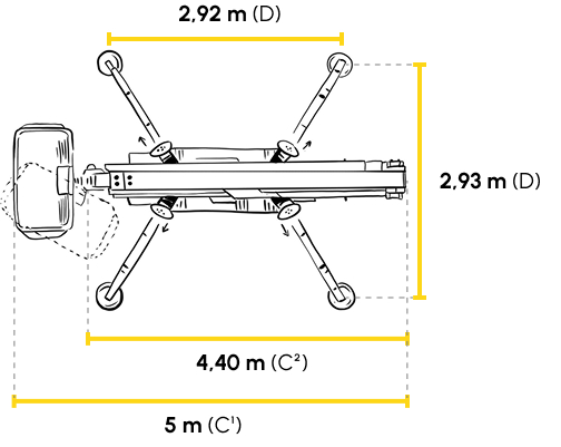 Személyemelő - Műszaki paraméterek